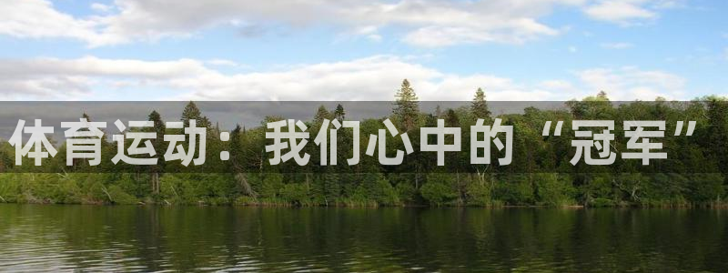 球王会体育：体育运动：我们心中的“冠军”
